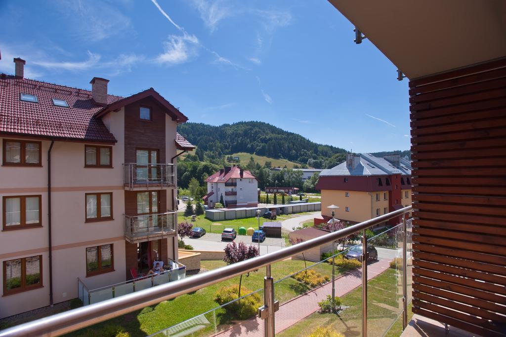 Apartament Szmaragdowy Daire Krynica Zdroj Dış mekan fotoğraf