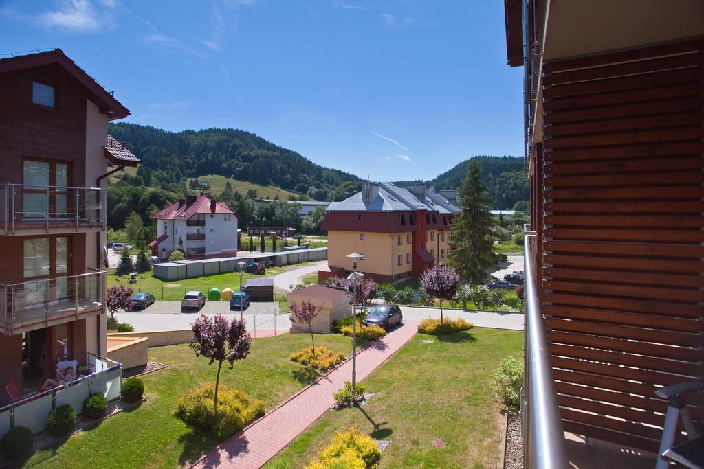 Apartament Szmaragdowy Daire Krynica Zdroj Dış mekan fotoğraf
