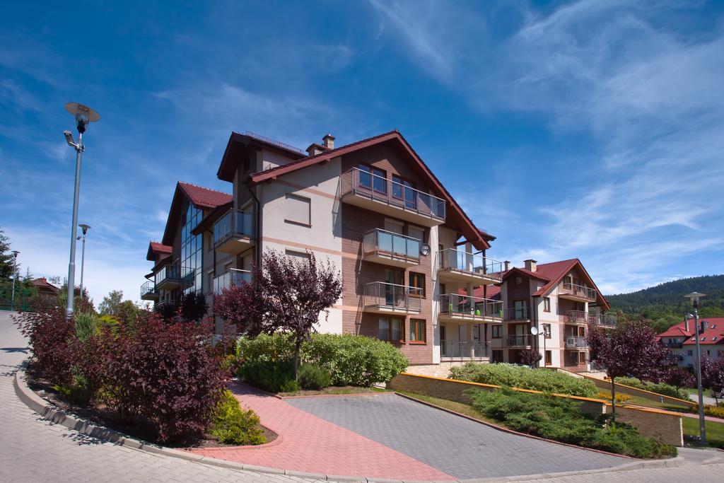 Apartament Szmaragdowy Daire Krynica Zdroj Dış mekan fotoğraf