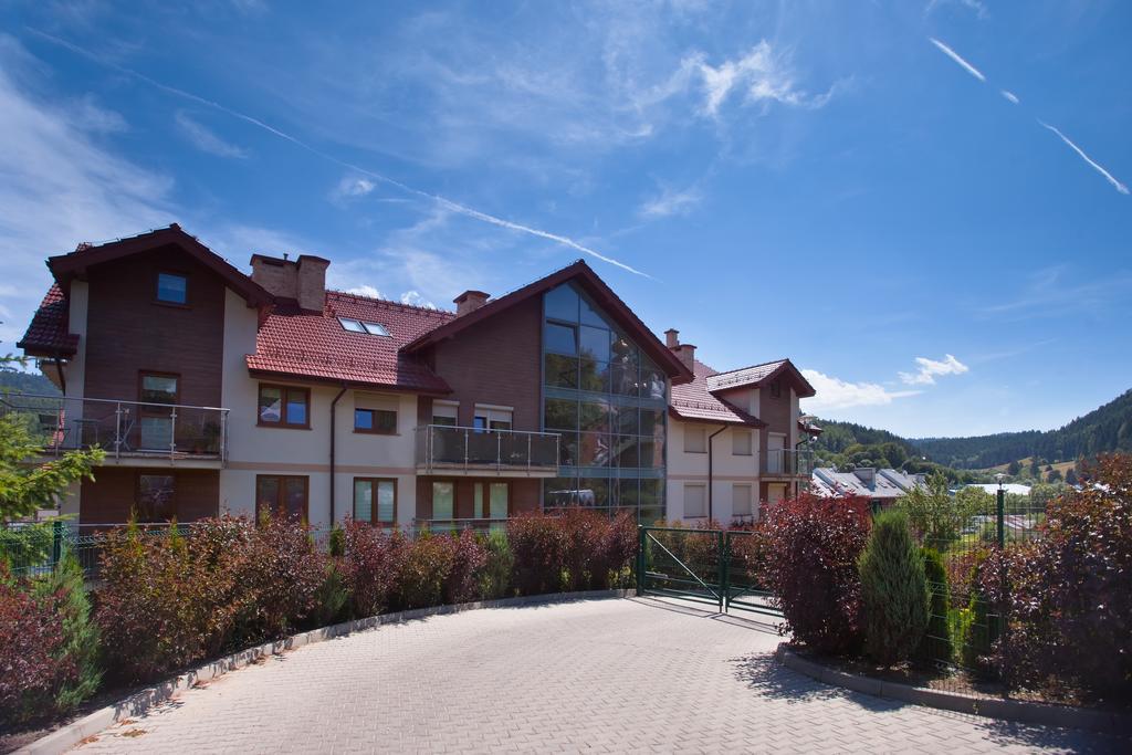 Apartament Szmaragdowy Daire Krynica Zdroj Dış mekan fotoğraf