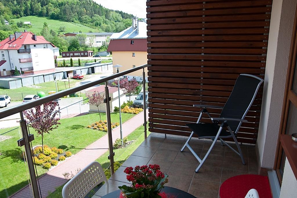 Apartament Szmaragdowy Daire Krynica Zdroj Dış mekan fotoğraf